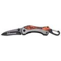 Orange Wolverine Pocket Knife